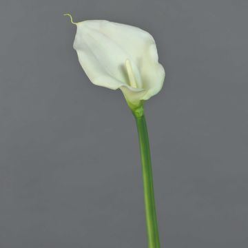 Umělá květina Zantedeschia ZHILONG, bílá, 55cm