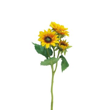 Umělá slunečnice LINGYAN, žlutá, 35cm