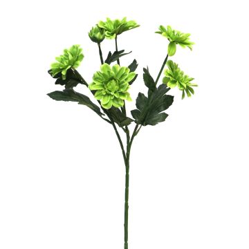 Umělá chryzantéma LONGBAO, zelená, 60cm