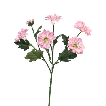 Umělá chryzantéma LONGBAO, růžová, 60cm