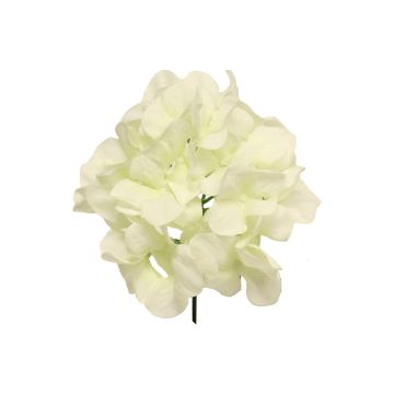 Dekorativní květina hortenzie FUHUA, krémová, 25cm