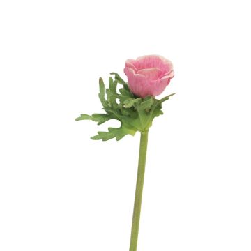 Umělá květina sasanka BOYANG, růžová, 35cm