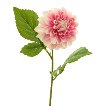 Umělá květina jiřina WANRU, růžová-růžová, 50cm