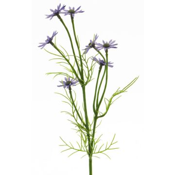 Umělá květina kopretina LUHUAN, fialová, 20cm