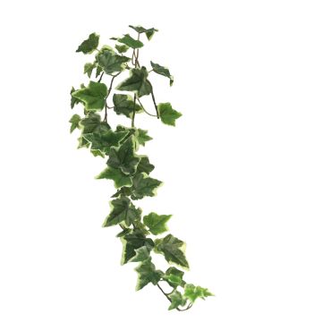 Dekorativní větve břečťanu LANSHUO, zeleno-bílá, 80cm