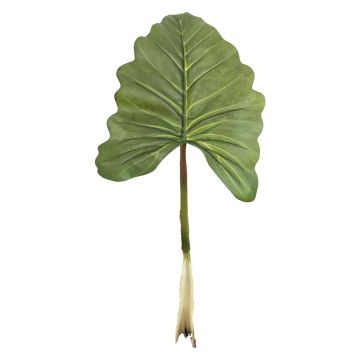 Umělý list alocasia calidora TAOZI, zelená, 90cm