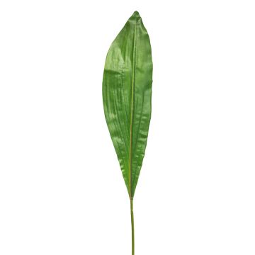 Umělý list lilie XIANGAN, zelená, 90cm