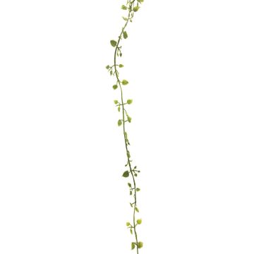 Umělá girlanda drátěné révy JIAMIN, zeleno-šedý, 240cm