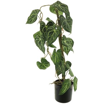 Umělá rostlina břečťan skvrnitý SHUSU, zelená, 65cm