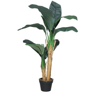 Umělá palma banánová rostlina YANMIN, 120cm