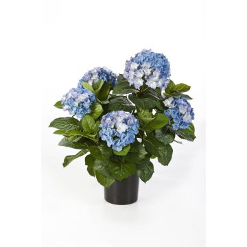 Umělá květina hortenzie HARUKA, modrá, 55cm, Ø10-15cm