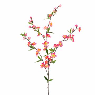 Umělá větvička s květy třešně KATHRIN, krémovo-růžová, 65cm