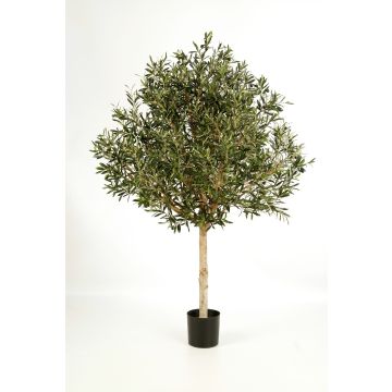 Umělý stromek olivovník NIKOLAS, přírodní kmen, s plody, 150cm