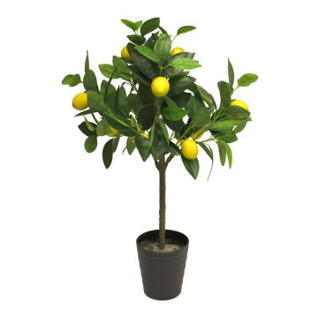 Umělý citrónovník HUINING, umělý kmen, ovoce, 70cm