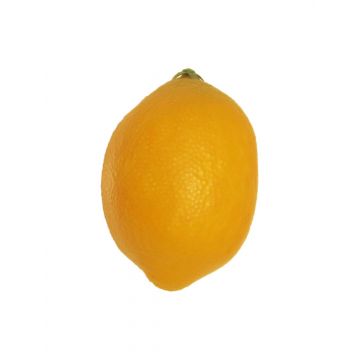 Síťka umělých citronů ANQIAN, 10 kusů, žlutá, 7cm