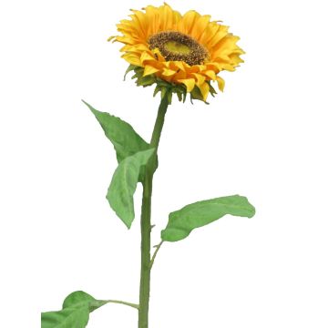 Umělá květina slunečnice HELINYU, žlutá, 75cm