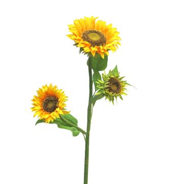 Umělá květina slunečnice HELINYU, žlutá, 85cm