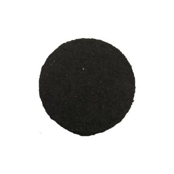 Dekorační zemní koule LINANYI s otvorem pro umělé rostliny, 6 kusů, černá, Ø6cm