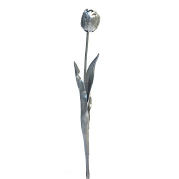 Umělý tulipán LIANNA, stříbrno-šampaňské, 45cm