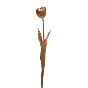 Umělý tulipán LIANNA, bronzově zlatý, 45cm