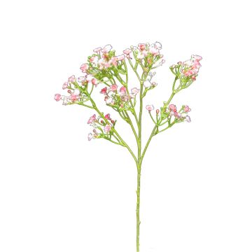 Umělý dětský dech CECILIA, růžový, 45cm, Ø1cm