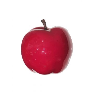 Dekorační jablko LINSHUO, lesklé červená, 14cm