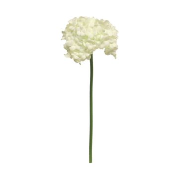 Umělá květina sněhová koule GENGMU, krémová, 30cm