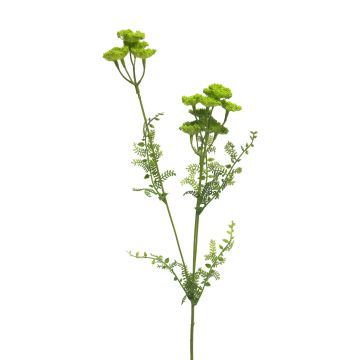 Umělá květina řebříček YISUAN, světle zelená, 50cm