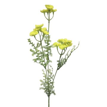 Umělá květina řebříček YISUAN, žlutá, 50cm