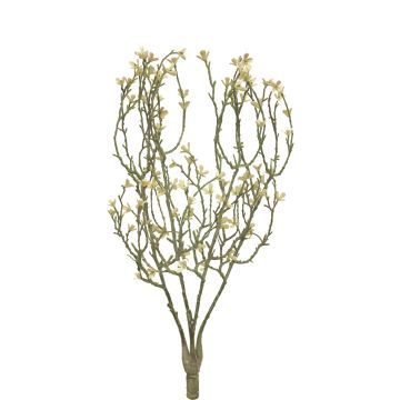Umělá květina plchoplod MANYAN na zápichu, bílá, 45cm