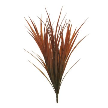 Umělá rákosová tráva XINRU na zápichu, oranžová, 50cm