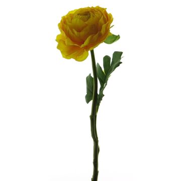Umělá květina pryskyřník WENNA, žlutá, 30cm