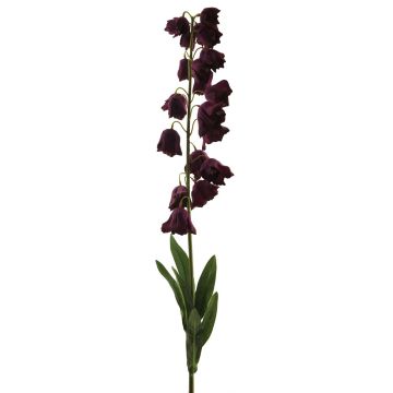 Umělá květina zvonek LINMIN, fialová, 90cm
