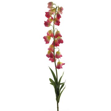 Umělá květina zvonek LINMIN, růžovo-krémový, 90cm