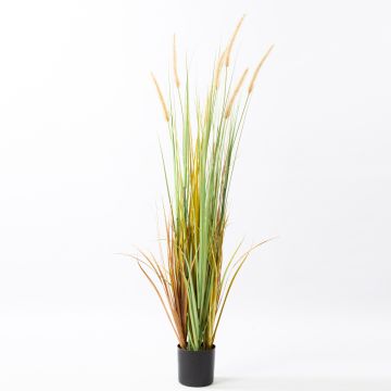 Umělá tráva dochan LYONEL lata dekorační květináč, zeleno-hnědá, 120cm