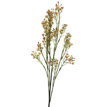 Dekorační květina dětský dech LINFENG, broskev, 70cm
