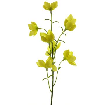 Umělá květina zvonek dalmatský MINYA, žlutá, 30cm