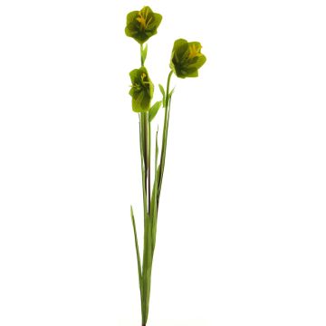 Dekorativní květina zvonek WENXIN, zelená, 80cm
