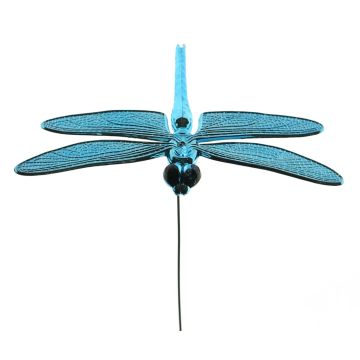 Dekorativní vážka ZIQUAN, modrá, 15cm