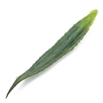 Plastový list aloe vera KATALINA, pro intriér i exteriér, zelený, 60cm