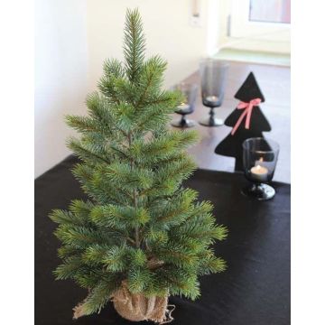 Umělá jedle KOLYMA v jutovém pytli, 50cm