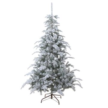Umělý vánoční stromek CALUNA, zasněžený, 150cm