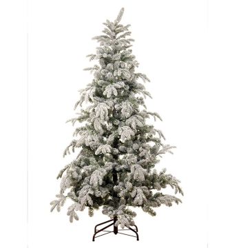 Umělý vánoční stromek DALIO, LED diody, zasněžený, 180cm