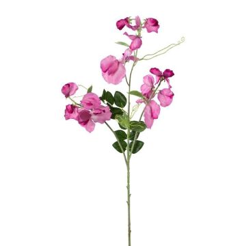 Umělá větvička Lathyrus latifolius PLENVO, růžová, 75cm