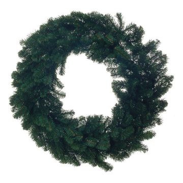 Umělý jedlový věnec SAMEER, zelený, Ø90cm