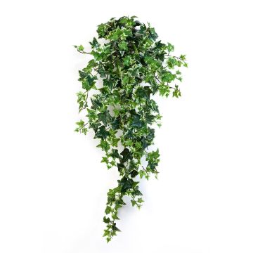 Umělá rostlina břečťan popínavý LUKA na zápichu, zeleno-bílá, 90cm