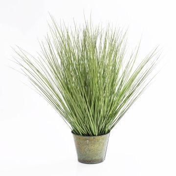 Umělá tráva psárka NORMEN v kovovém květináči, zelená, 65cm