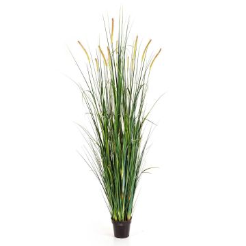 Umělá tráva psárka FEHMI s laty, zelená, 175cm