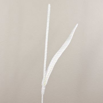 Umělé listy aloe aristata ALESANDRO, třpytky, bílé, 95cm