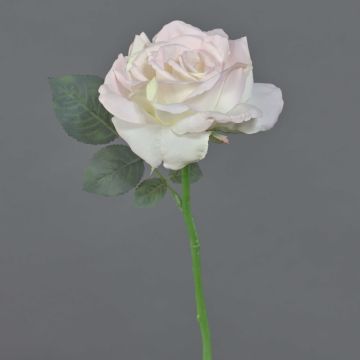 Umělá růže QUINZY, světle růžová, 30cm, Ø12cm